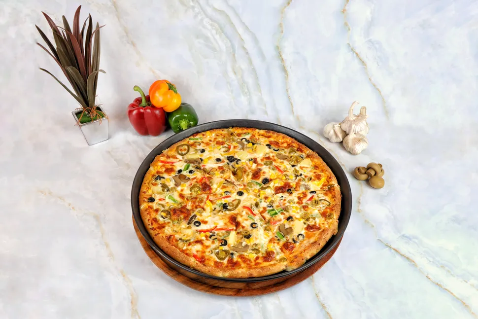 ويجیتیرین پیزا Vegetarian Pizza