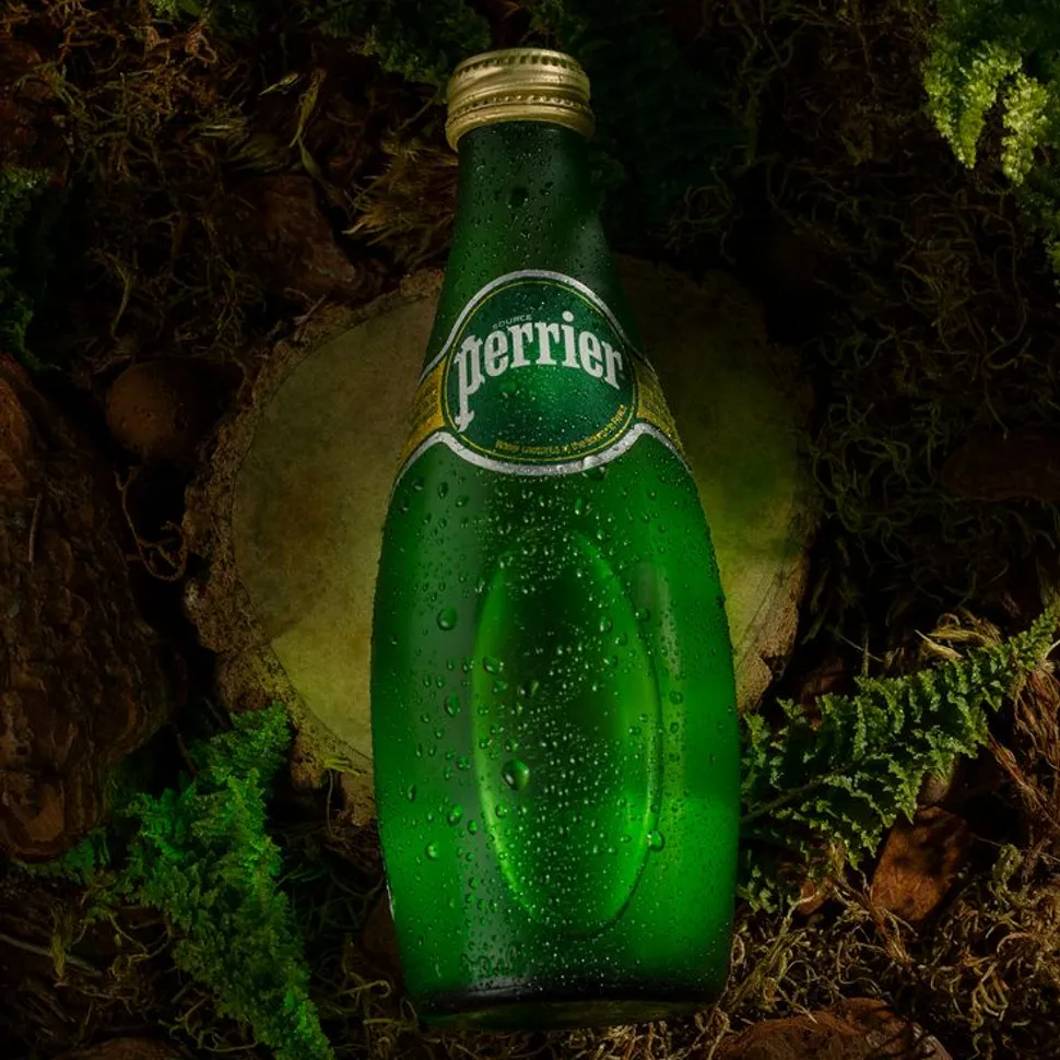 آب ګازدار/Perrier water