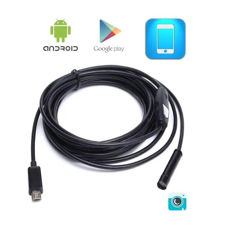 Android Endoscope Camera Waterproof 6LED